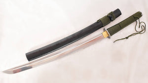 Hand Forged Tactical Wakizashi Survival Samurai Sword